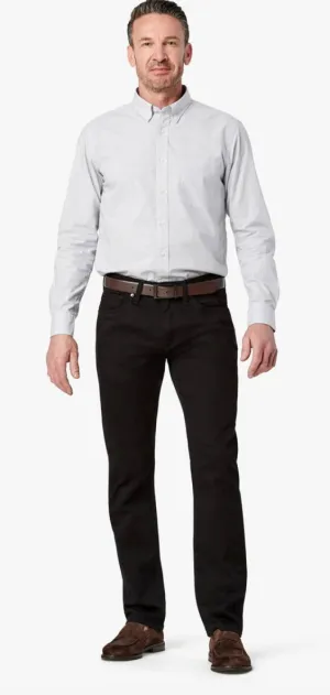 34 Heritage Courage Straight Leg Jeans In Black