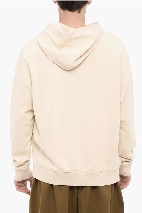 424 Brushed-Cotton Hoodie with Patch Pocket L Standard size