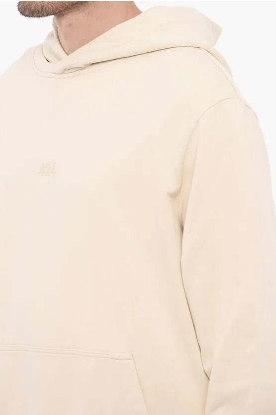 424 Brushed-Cotton Hoodie with Patch Pocket L Standard size
