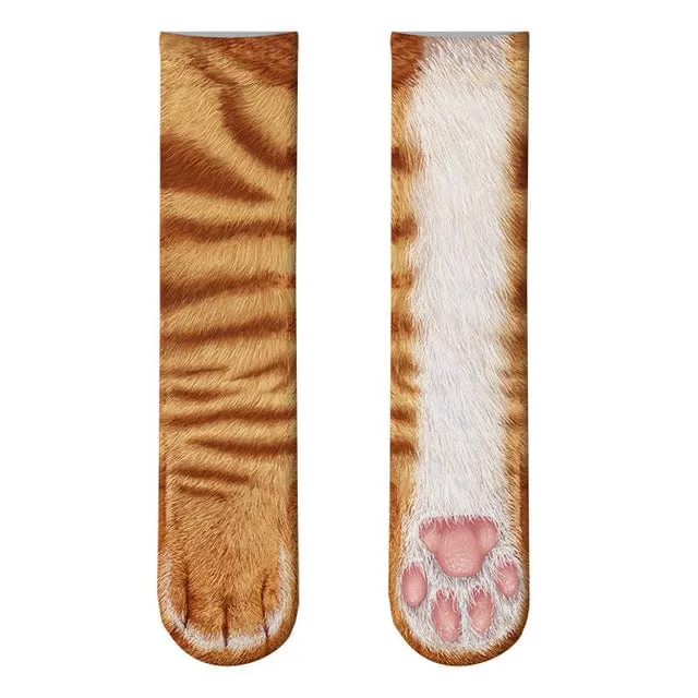 Animal Paw Print Socks