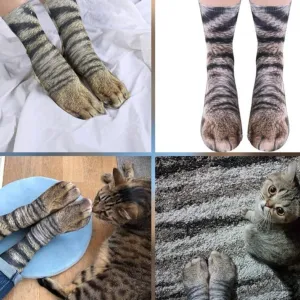 Animal Paw Print Socks