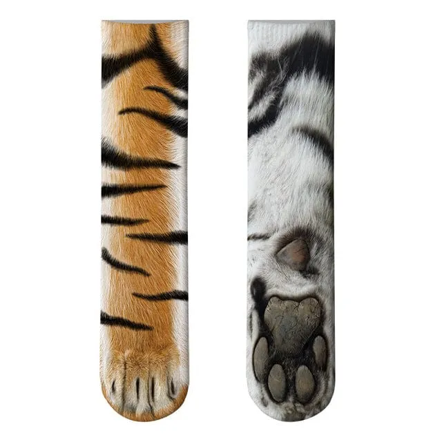 Animal Paw Print Socks