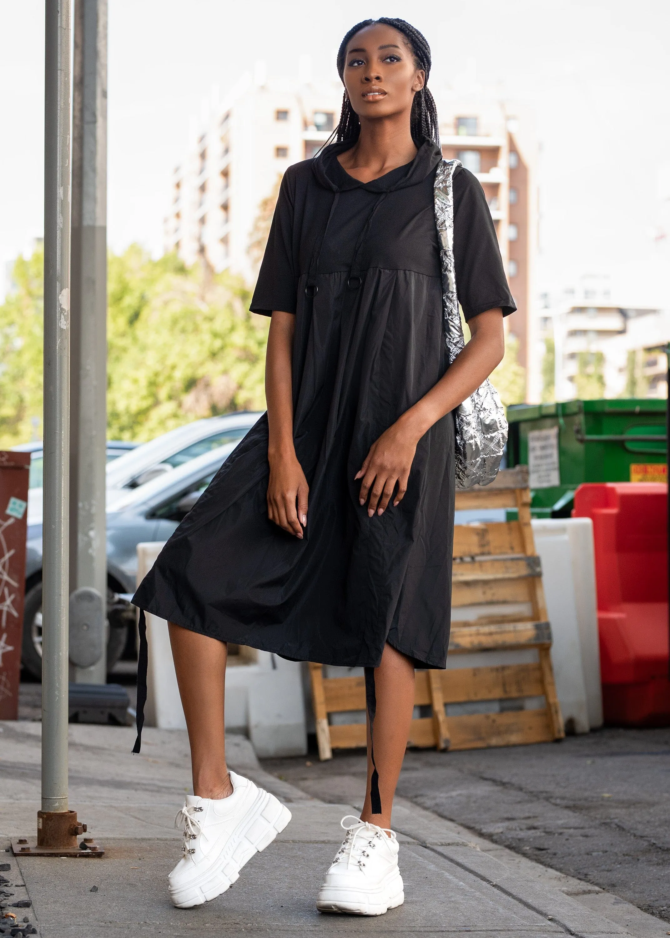 Athleisure Hoodie Dress