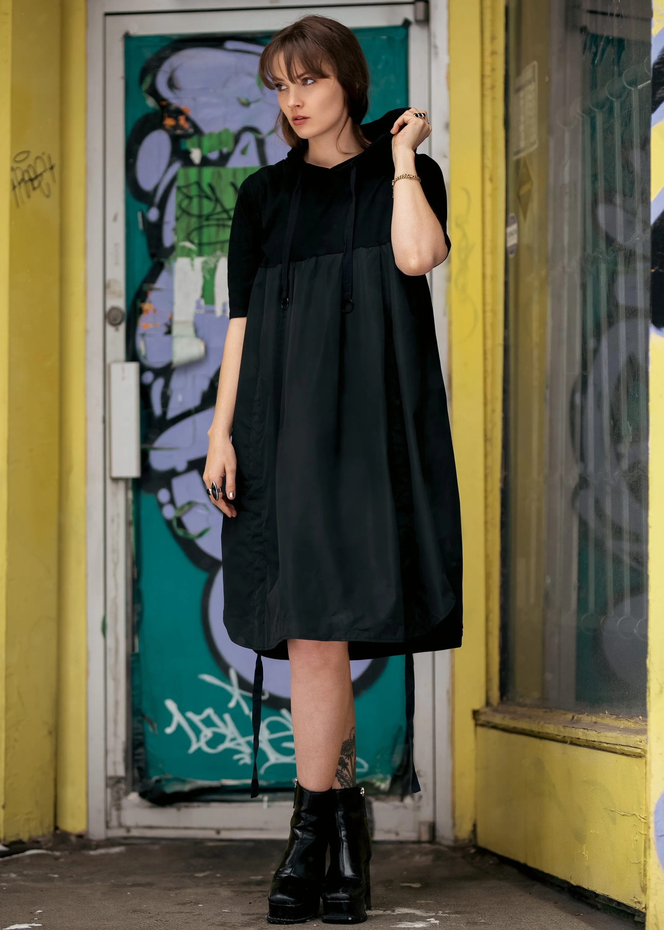 Athleisure Hoodie Dress