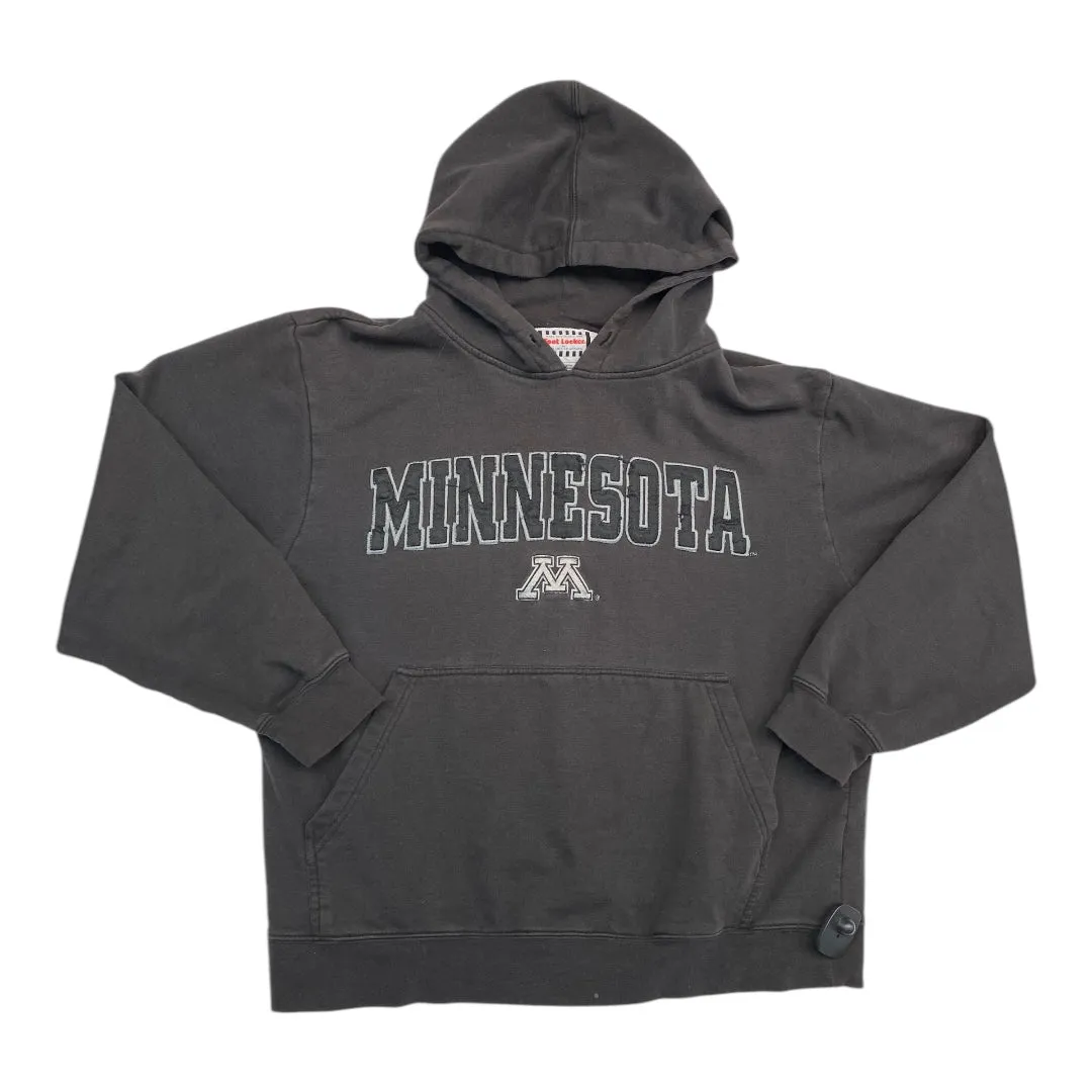 Athletic Sweatshirt Hoodie By Footlocker In Grey, Size:L
