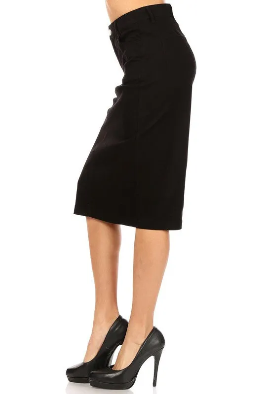 Aurielle Black Skirt