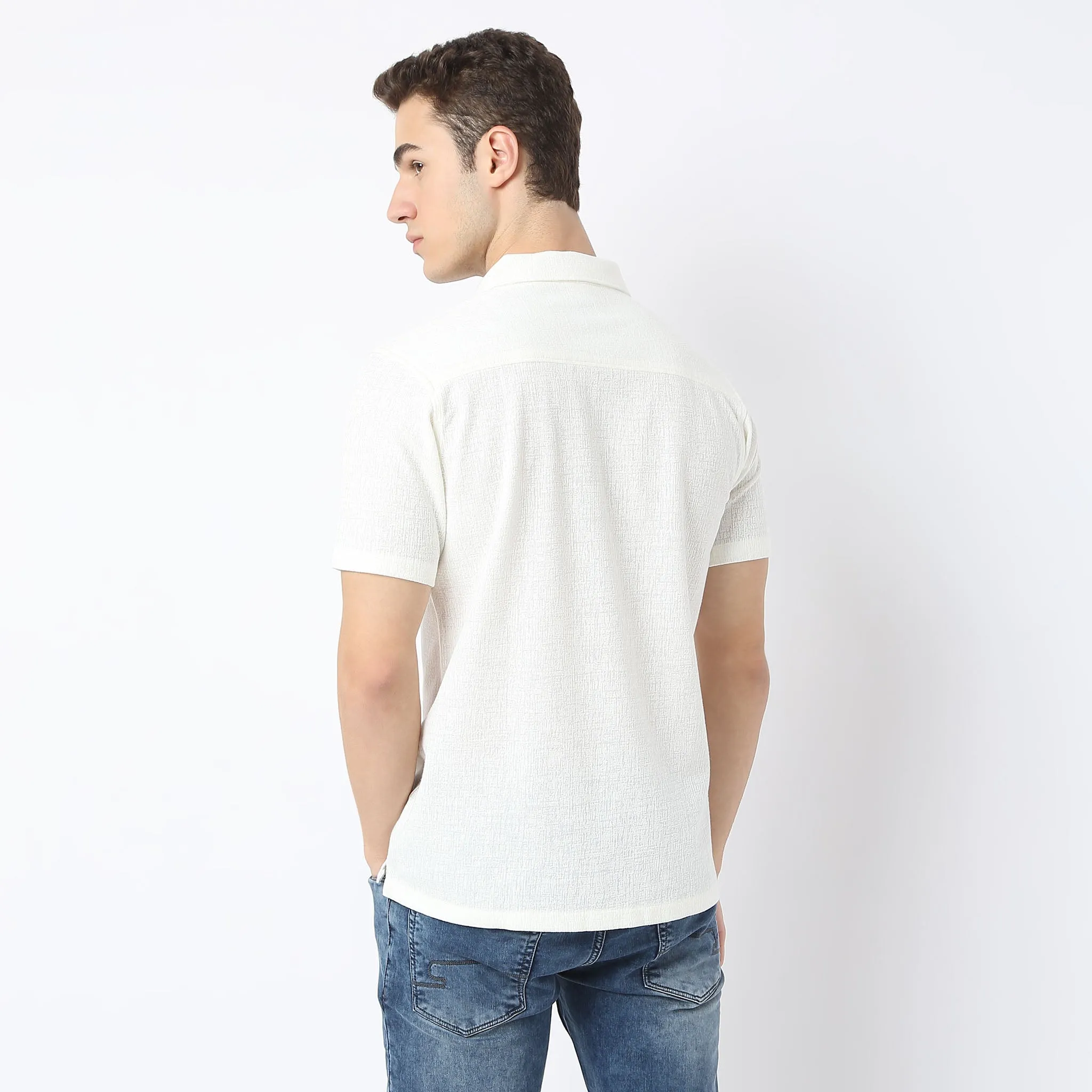 BAE™ Shirts with Blend of Luxury Lyocell - Cuban Collar - Regular Fit