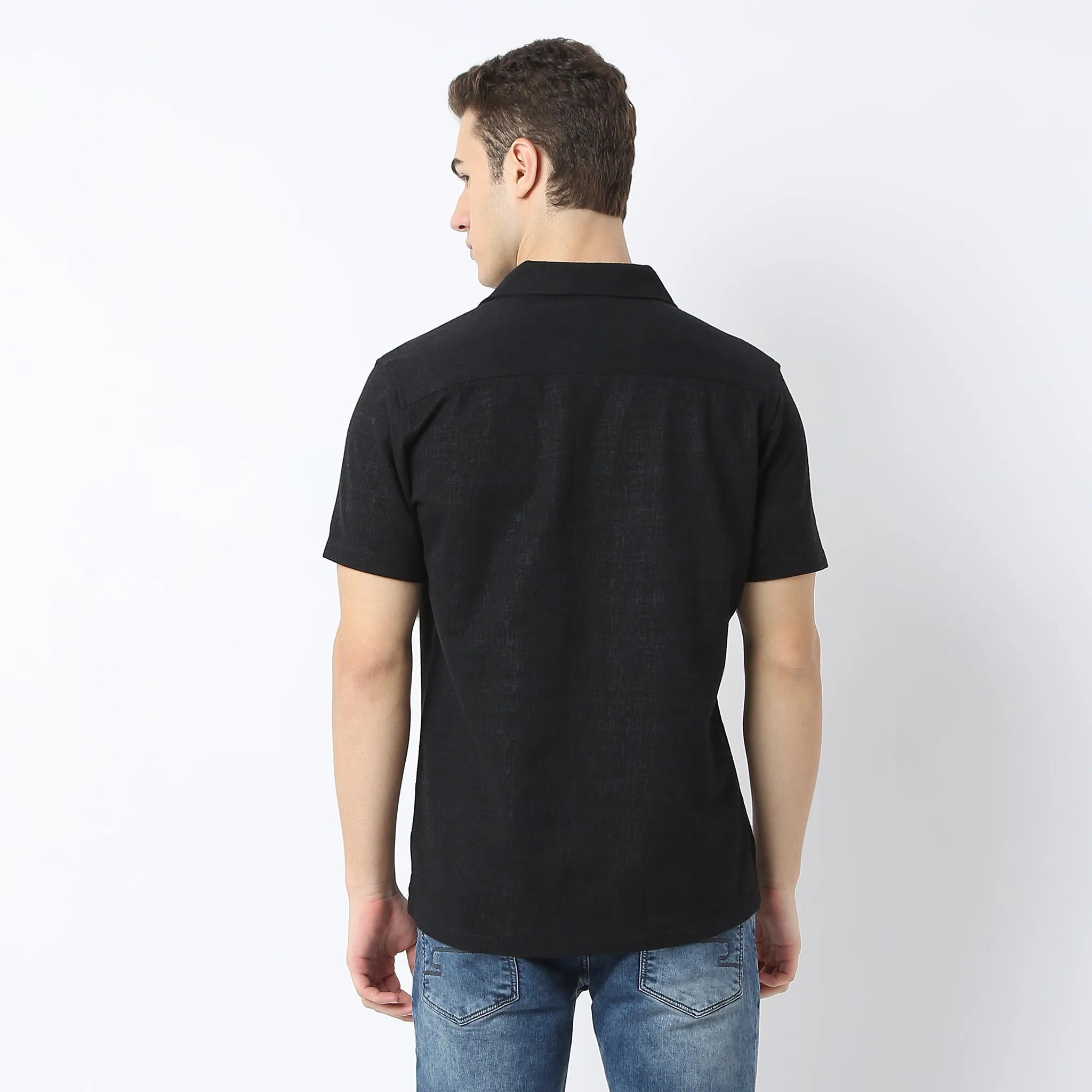 BAE™ Shirts with Blend of Luxury Lyocell - Cuban Collar - Regular Fit