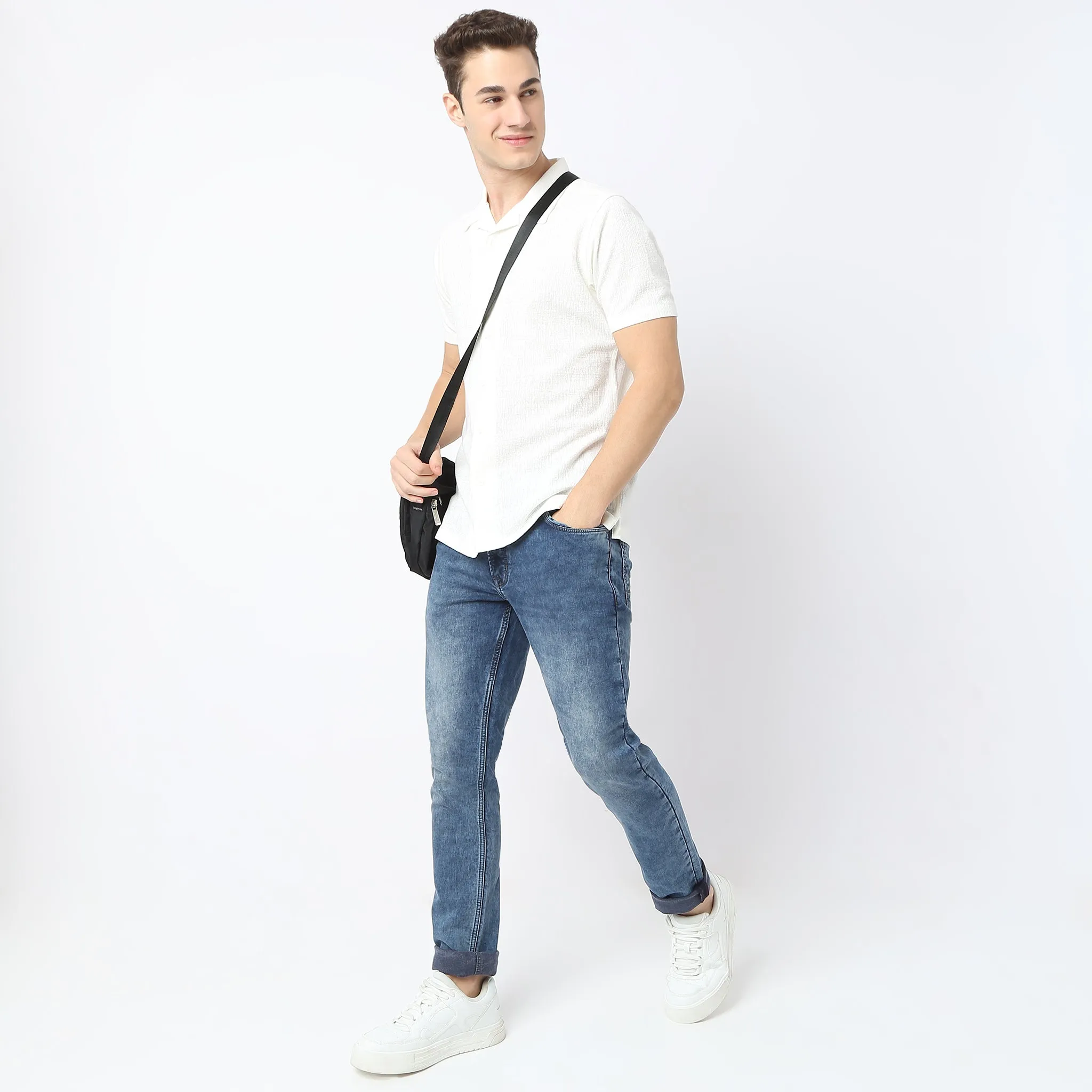 BAE™ Shirts with Blend of Luxury Lyocell - Cuban Collar - Regular Fit