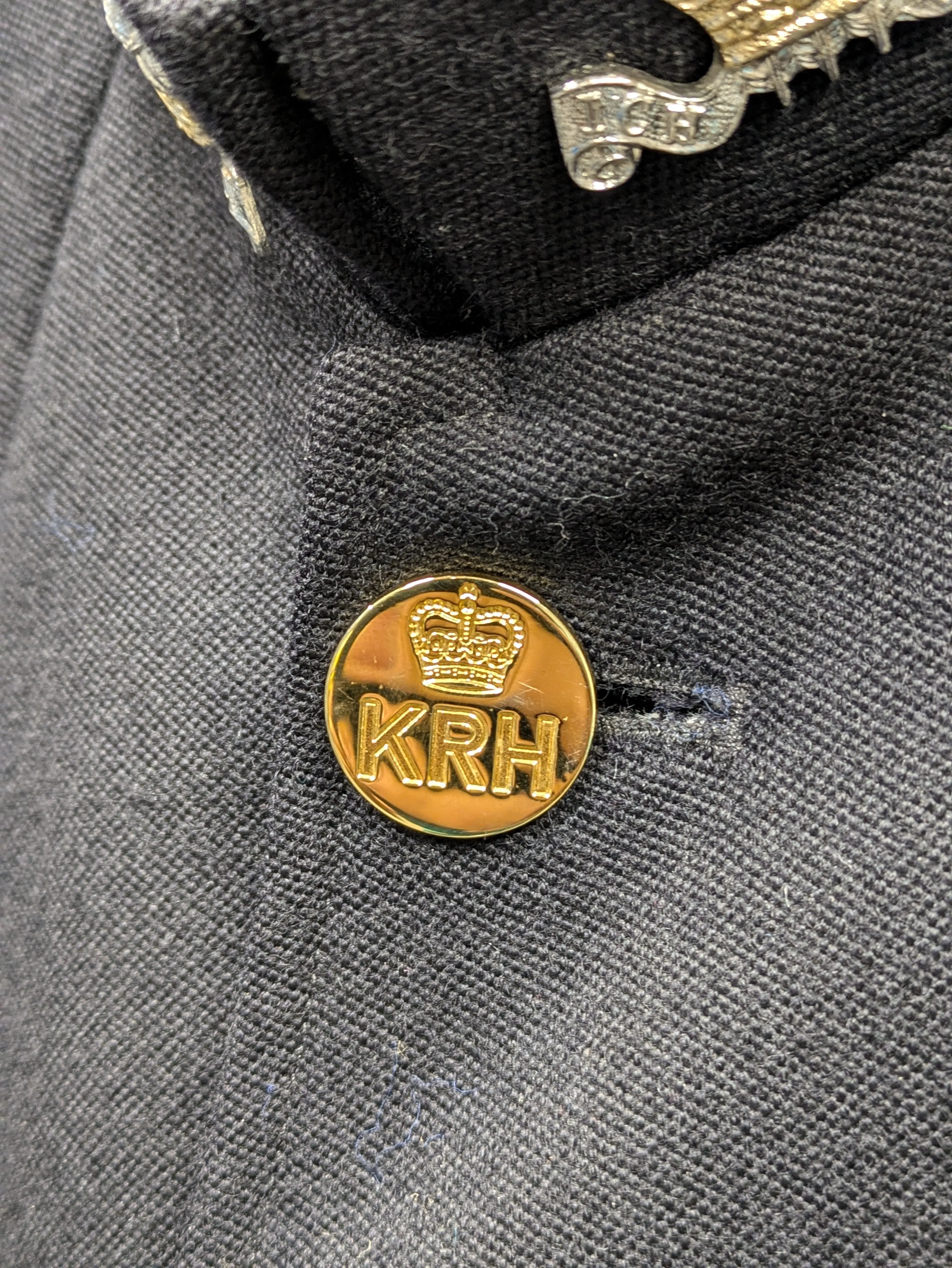 British Army KRH Kings Royal Hussars No.1 Dress Parade Ceremony Jacket - 41" Chest
