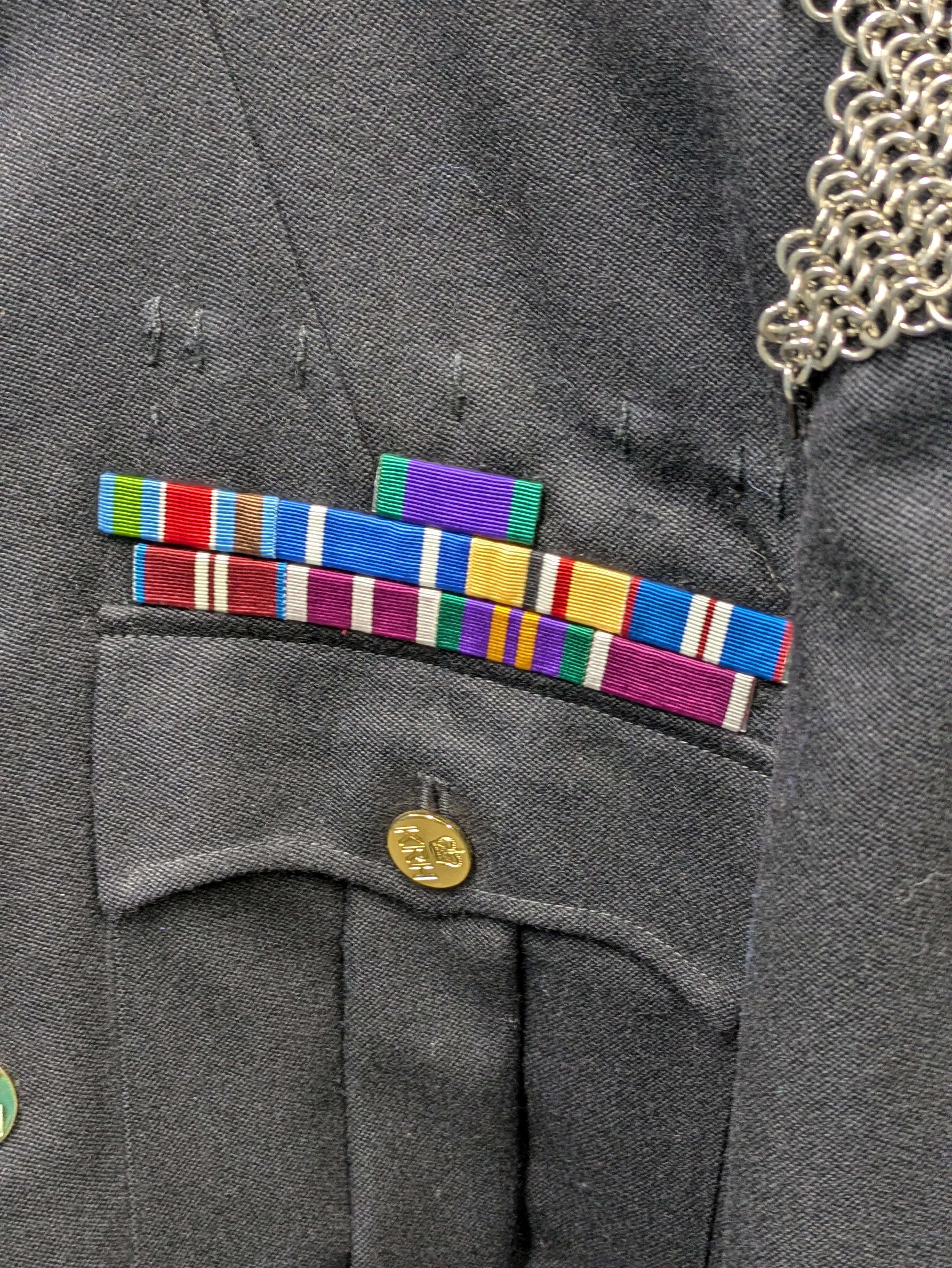 British Army KRH Kings Royal Hussars No.1 Dress Parade Ceremony Jacket - 41" Chest