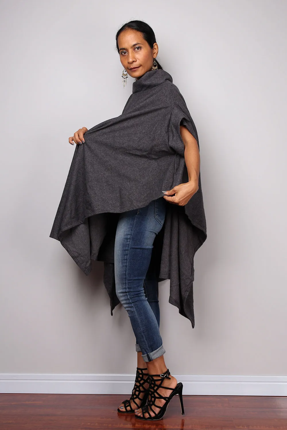Cape Poncho Sweater