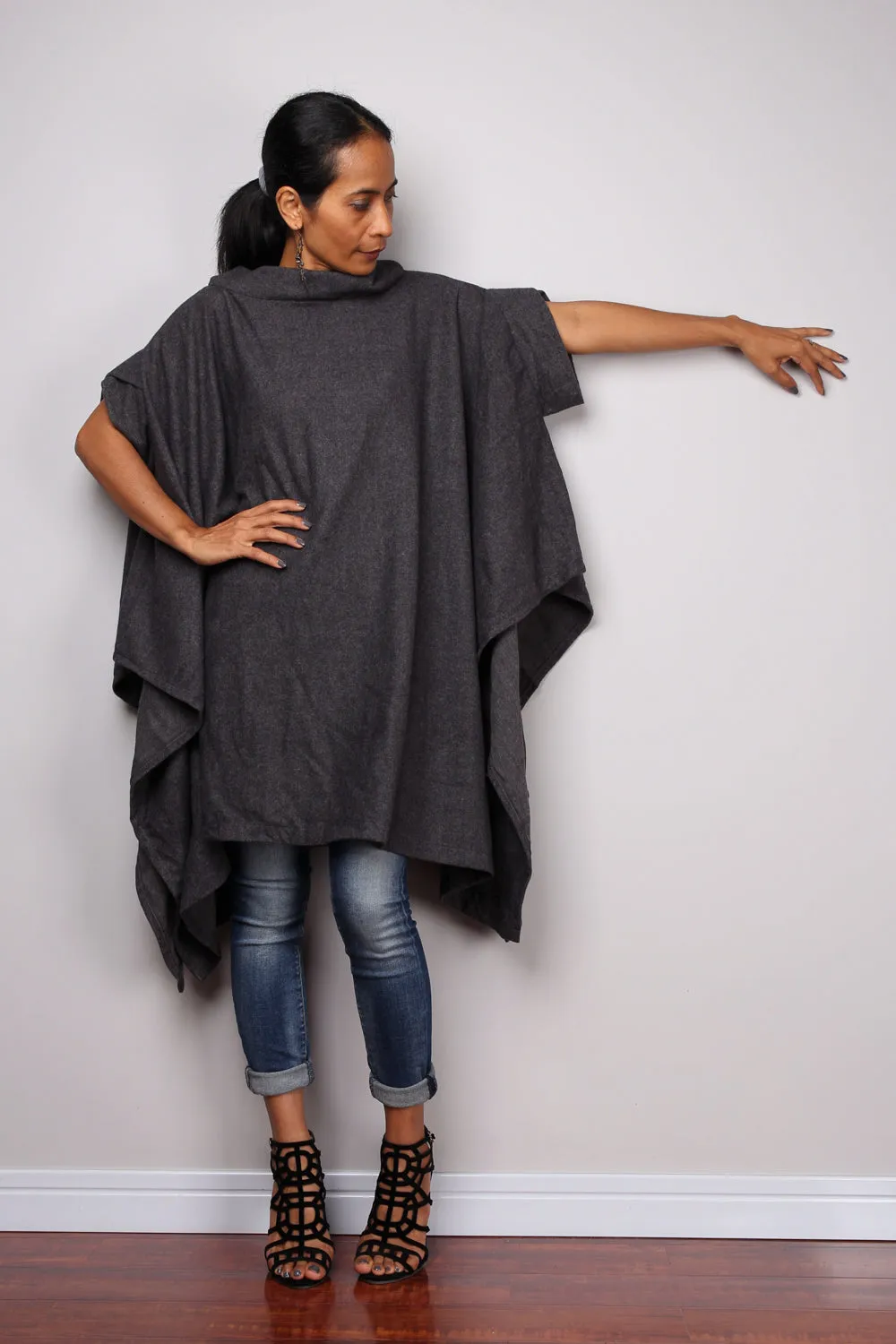 Cape Poncho Sweater