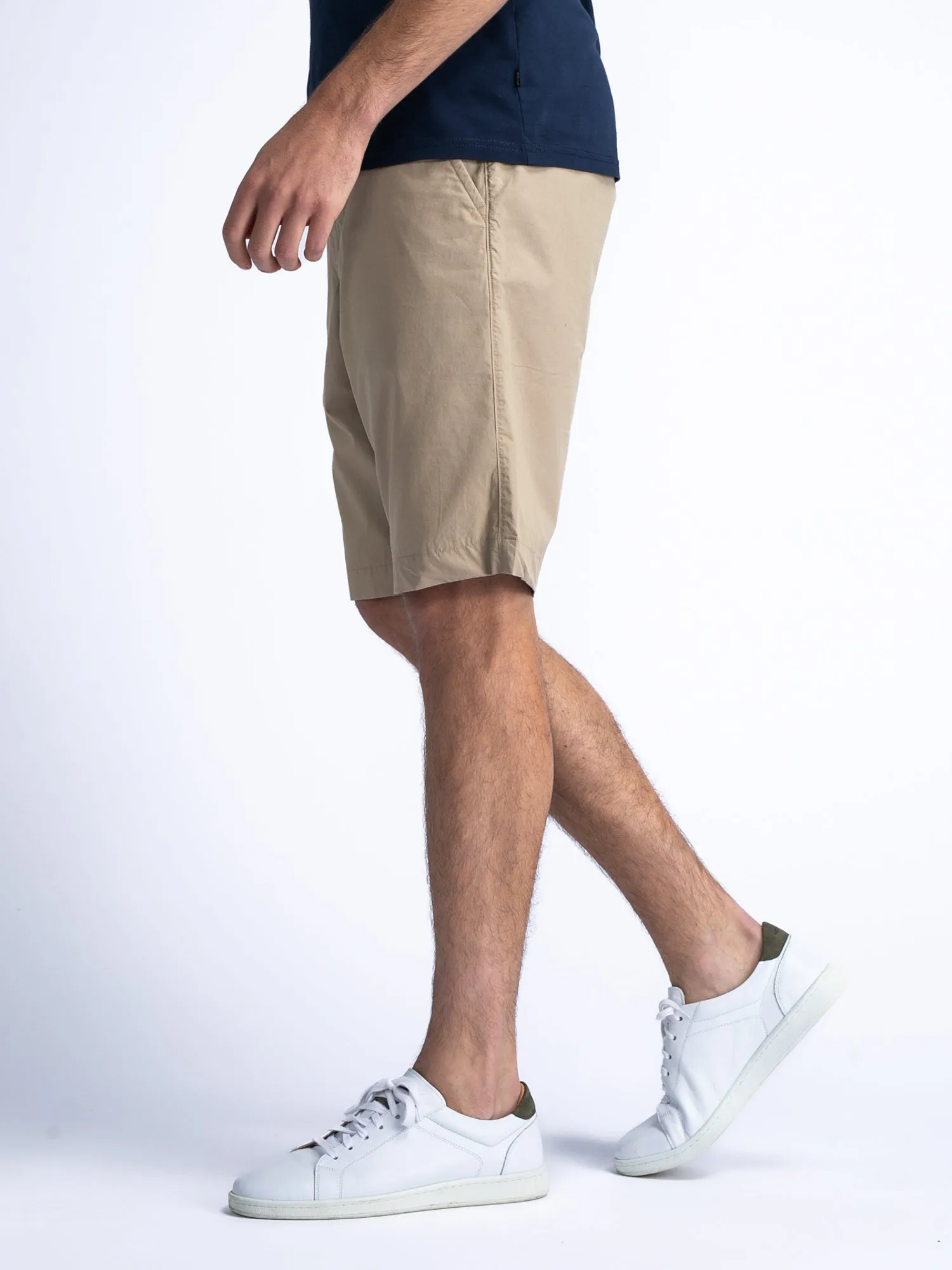 Cargo Shorts with Belt Poplin