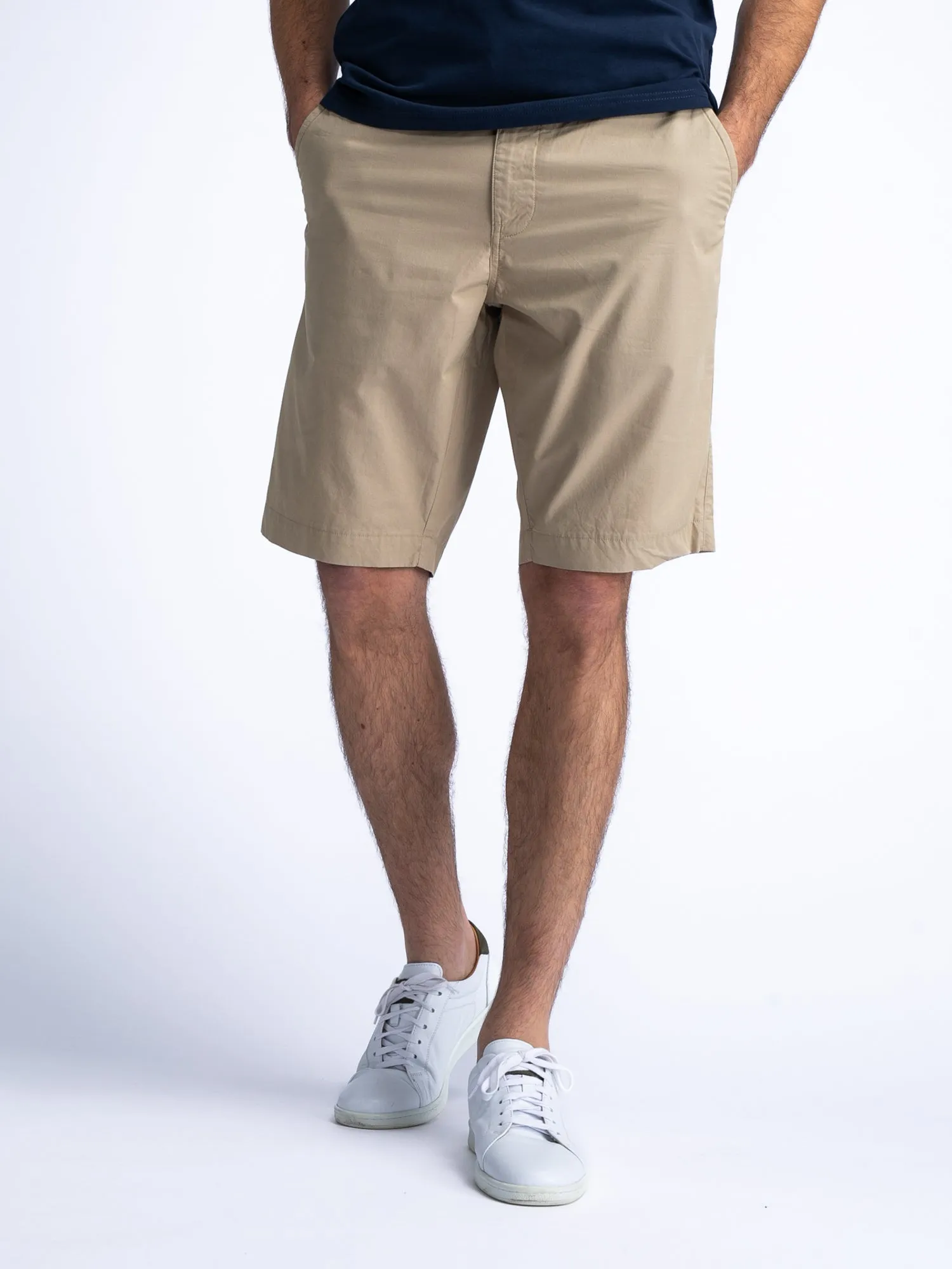 Cargo Shorts with Belt Poplin