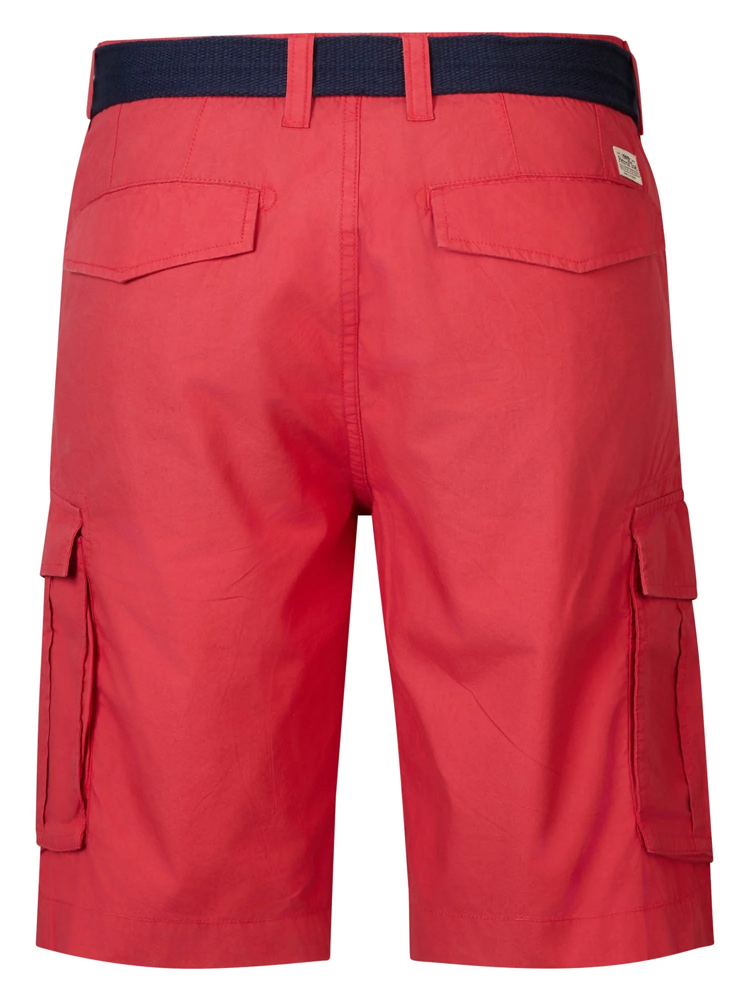 Cargo Shorts with Belt Poplin