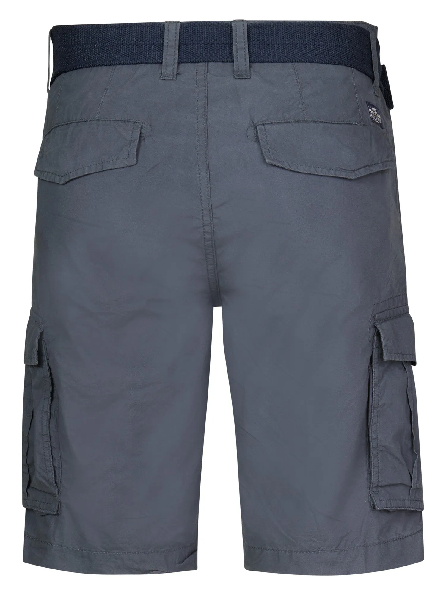 Cargo Shorts with Belt Poplin