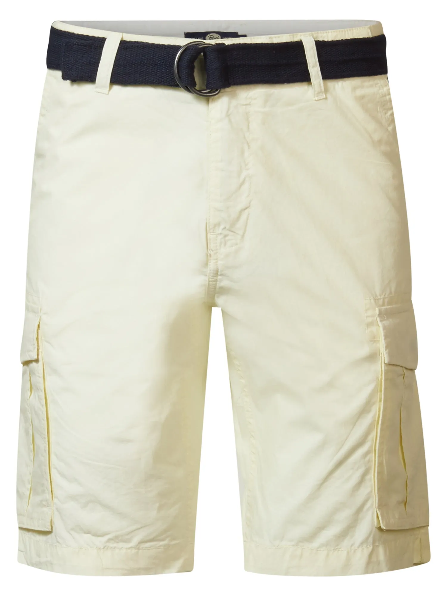 Cargo Shorts with Belt Poplin