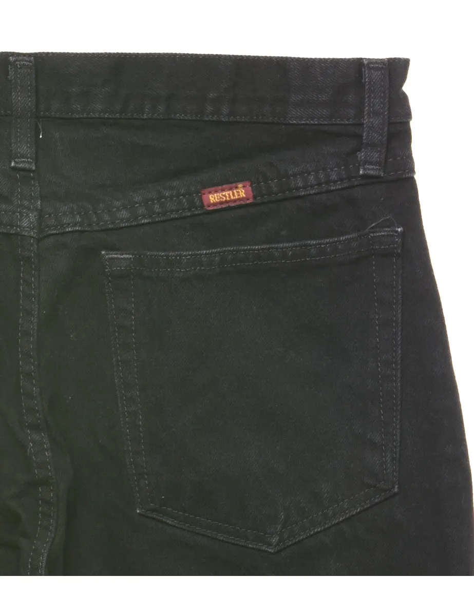 Classic Black Tapered Jeans - W32 L30