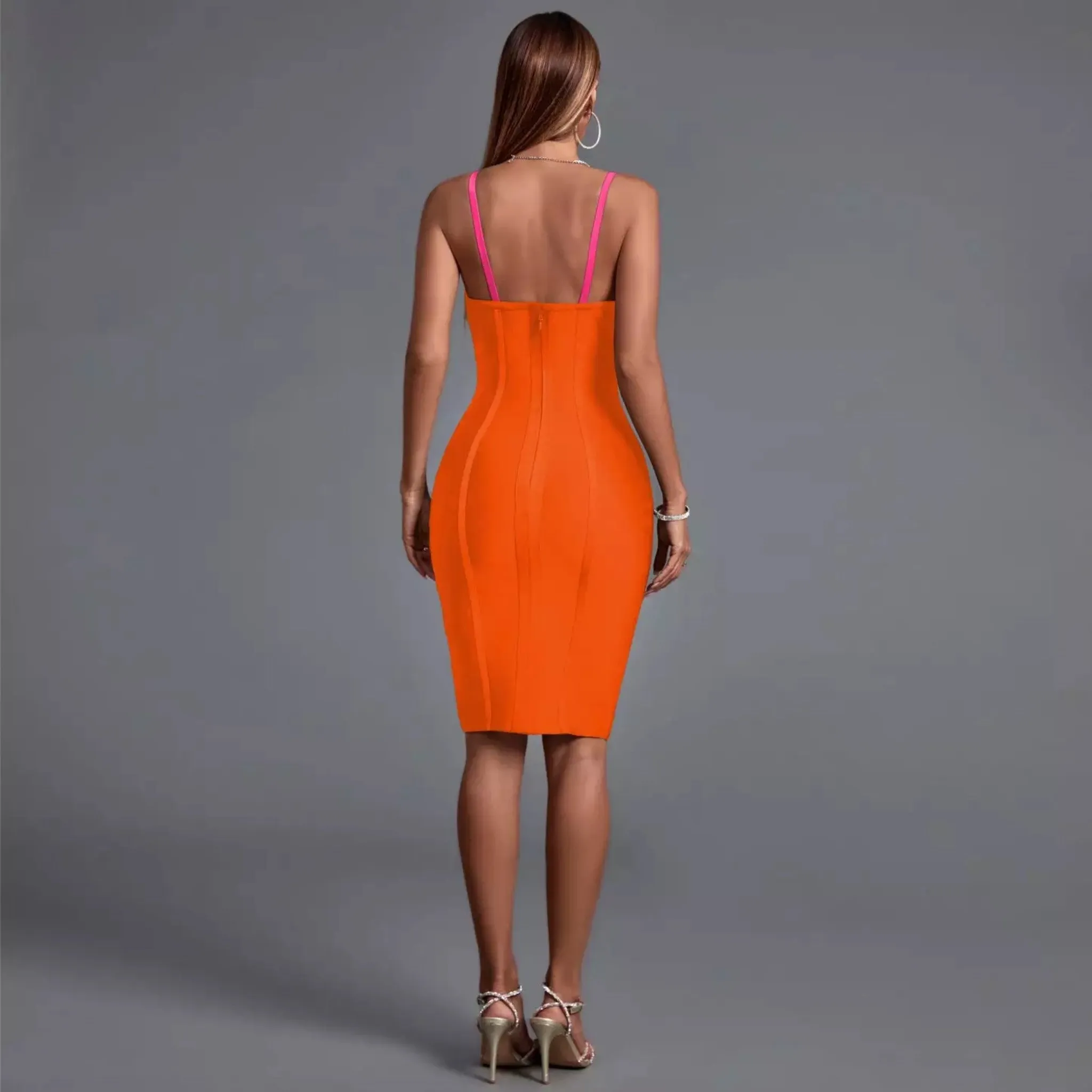 Color Block Bodycon Dress