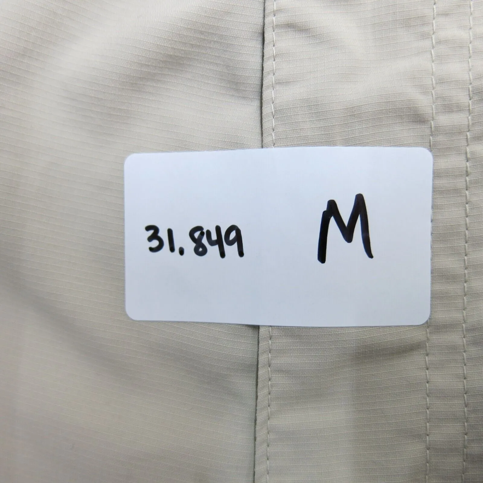 Columbia Sportswear Mens Wide Leg Chino Pants High Rise Beige Size W40XL32