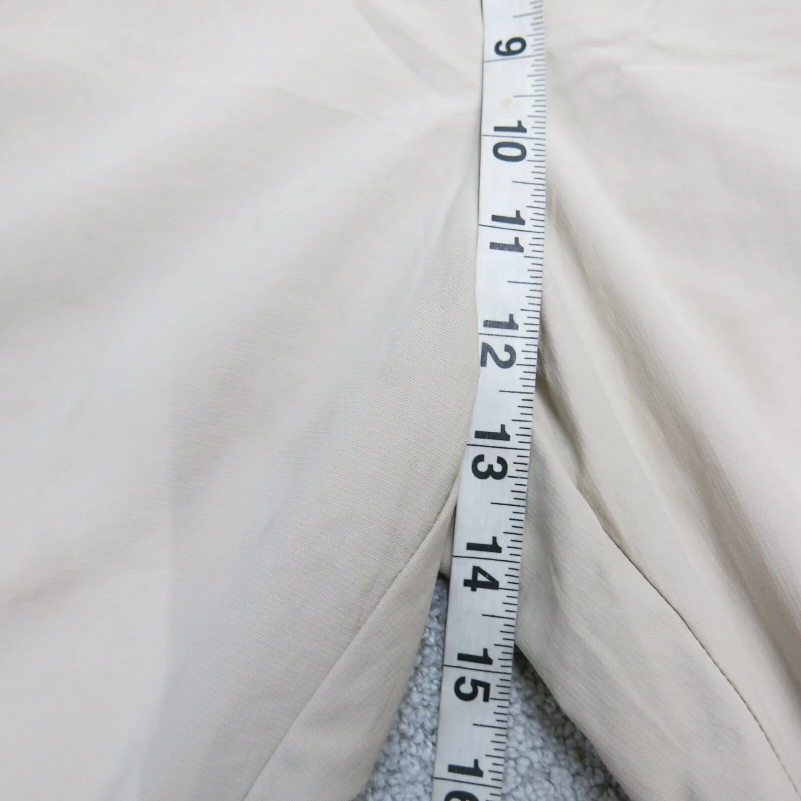 Columbia Sportswear Mens Wide Leg Chino Pants High Rise Beige Size W40XL32