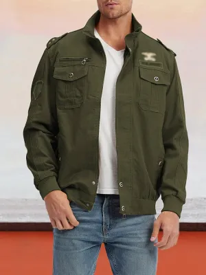Cotton Style Military Jacket