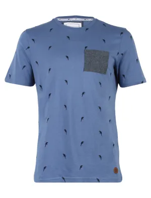 D-Code Soul Blue Crew Neck T-Shirt