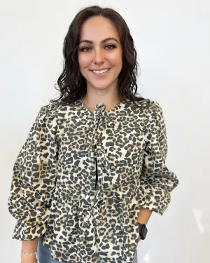 Danza Bow Top Long Sleeve