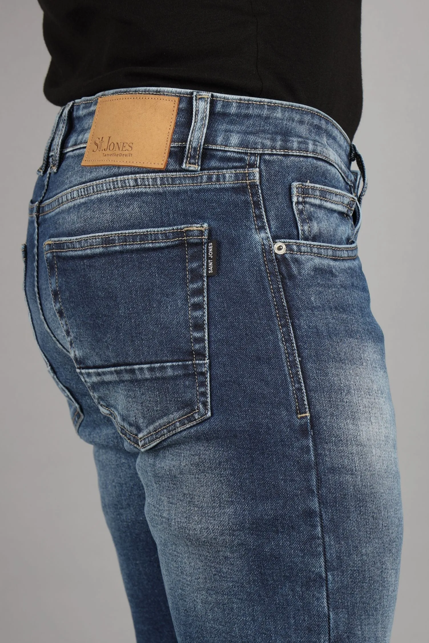 Dark blue denim Jeans Straightfit
