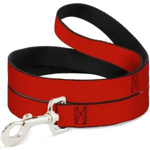 Dog Leash - Red Print