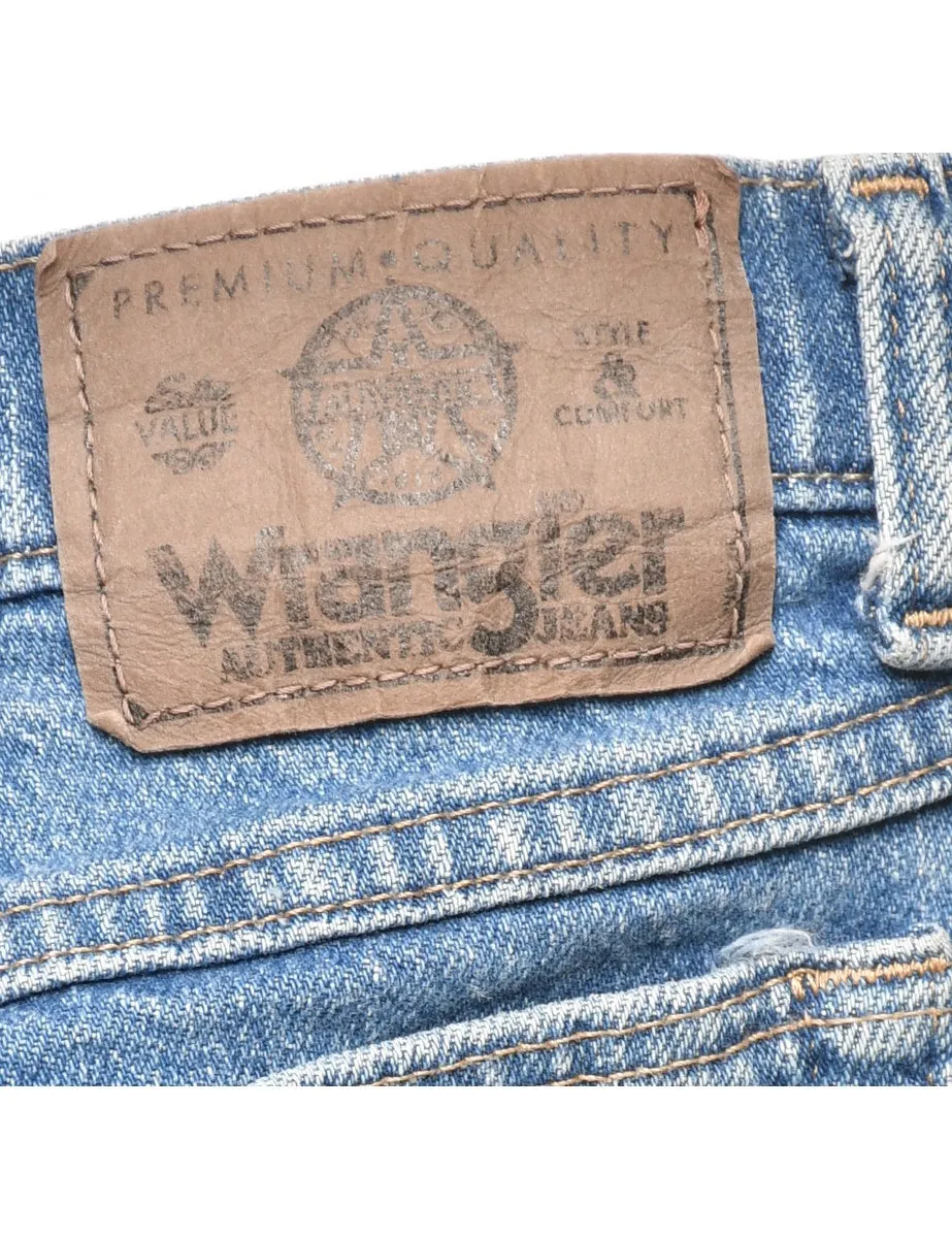 Faded Wash Wrangler Jeans - W36 L32
