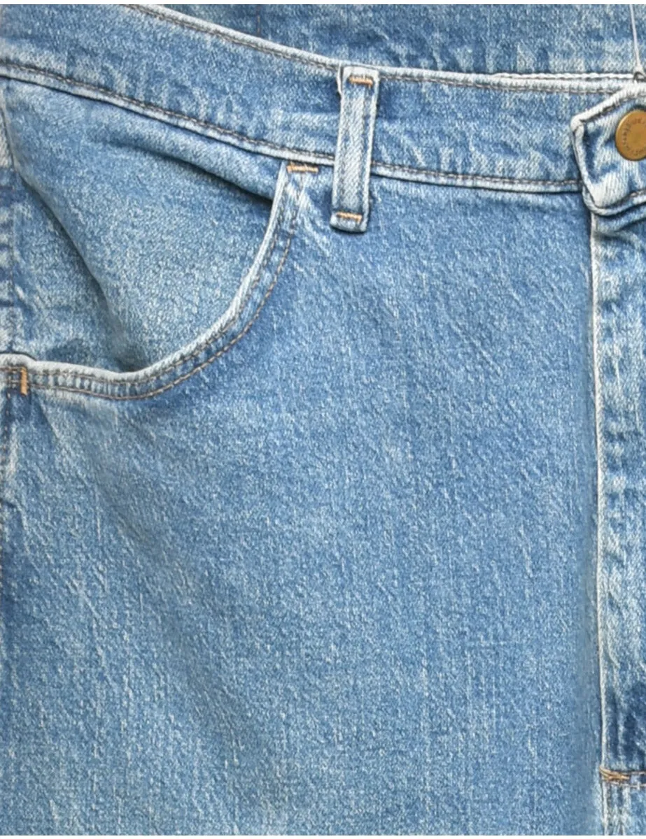 Faded Wash Wrangler Jeans - W36 L32