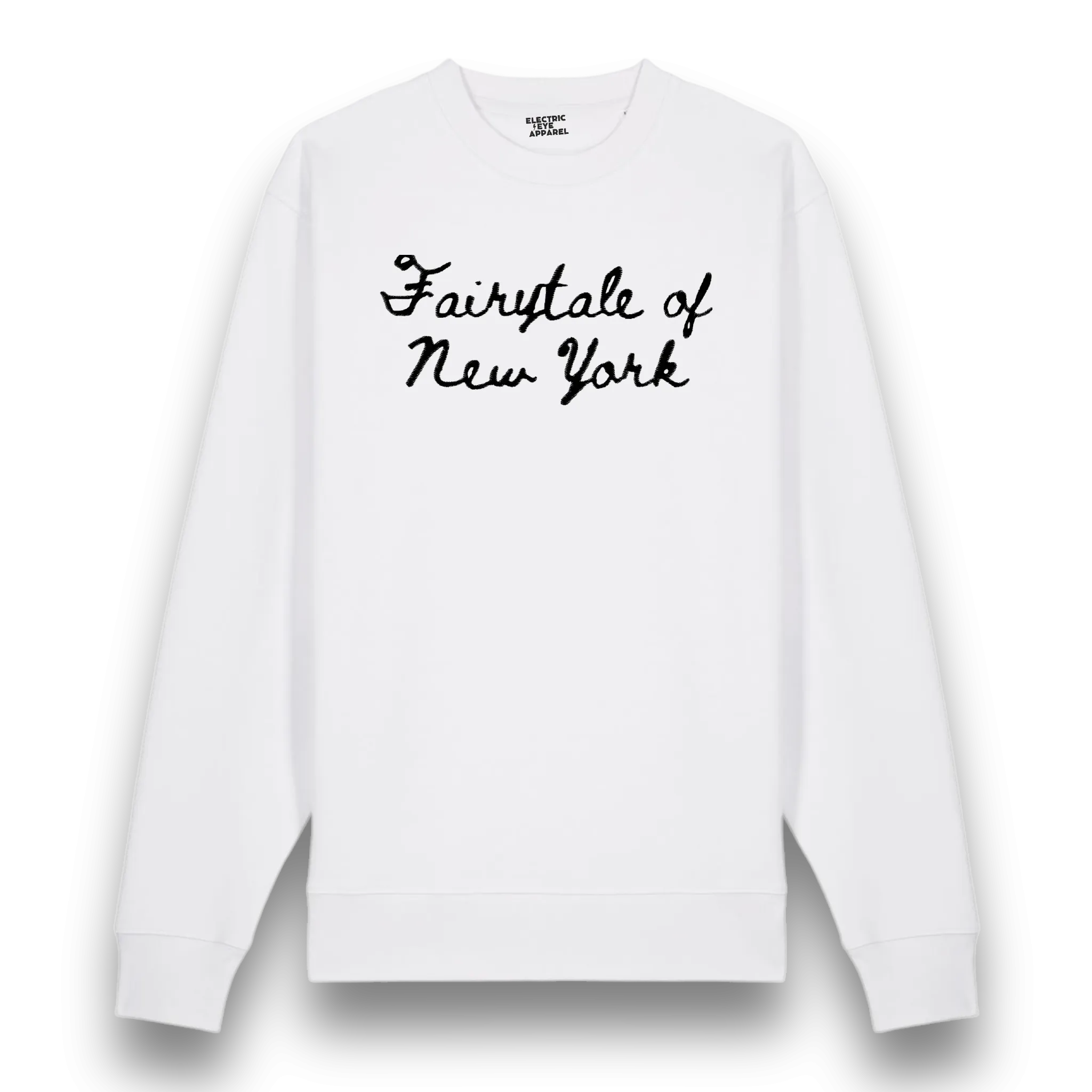'FAIRYTALE OF NEW YORK' embroidered organic men's 'changer 2.0' sweatshirt
