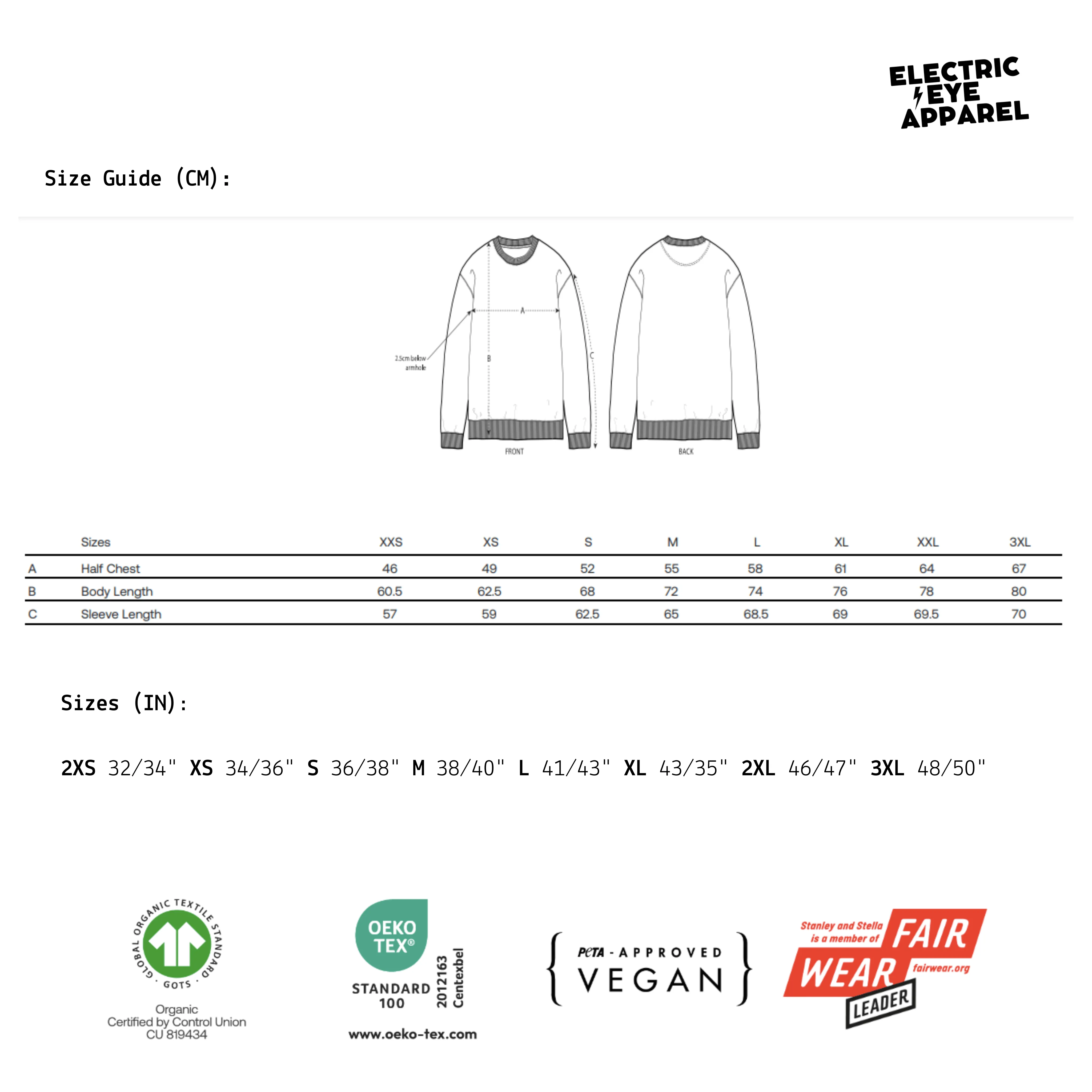 'FAIRYTALE OF NEW YORK' embroidered organic men's 'changer 2.0' sweatshirt