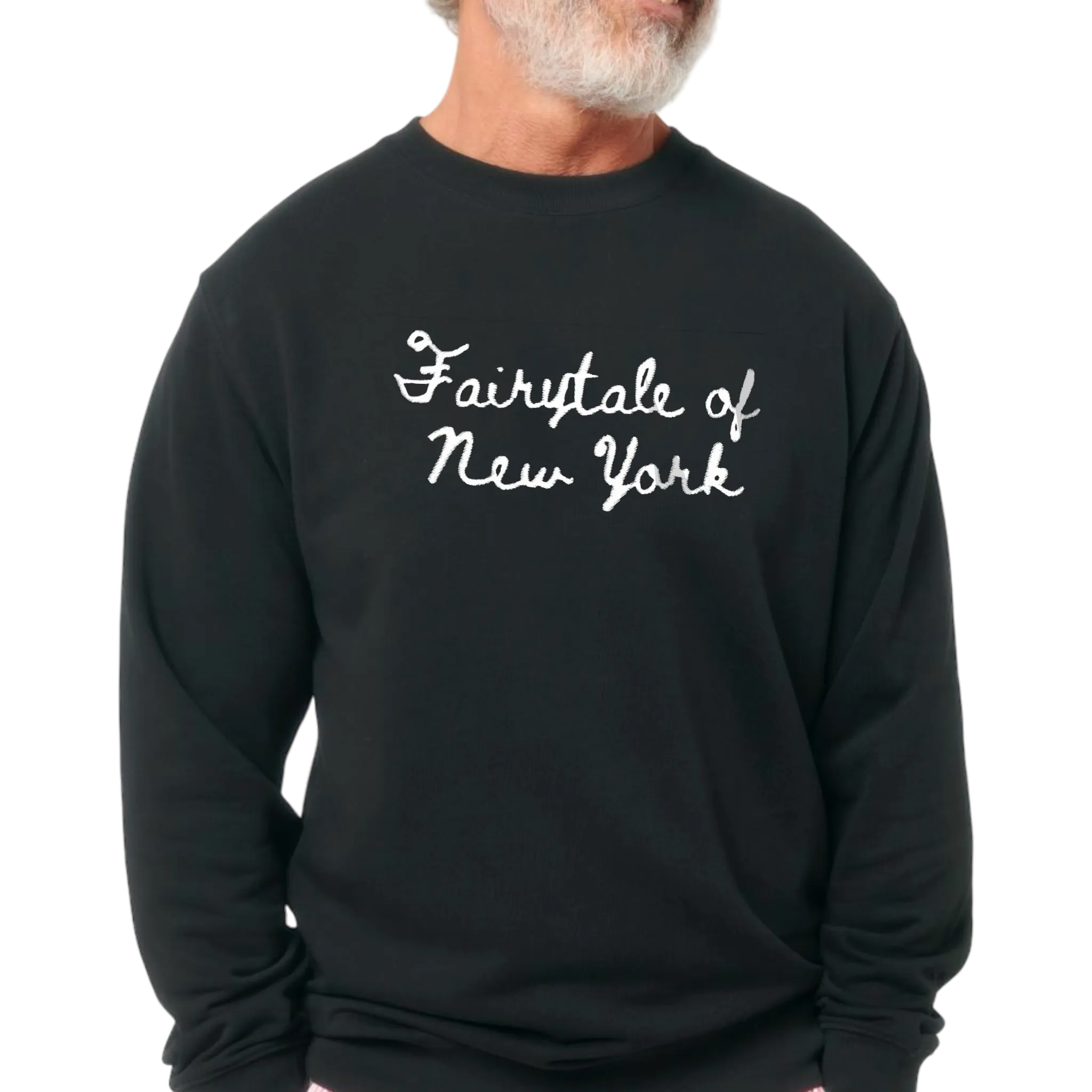'FAIRYTALE OF NEW YORK' embroidered organic men's 'changer 2.0' sweatshirt
