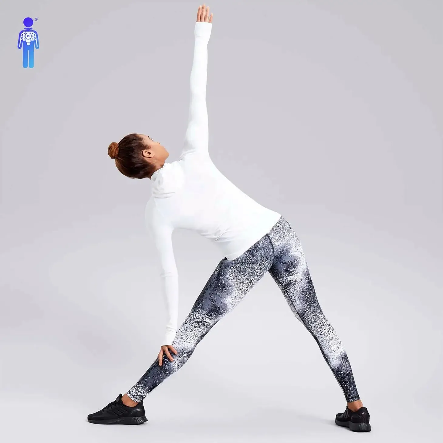 Female Cross X Seamless Hoodie - White