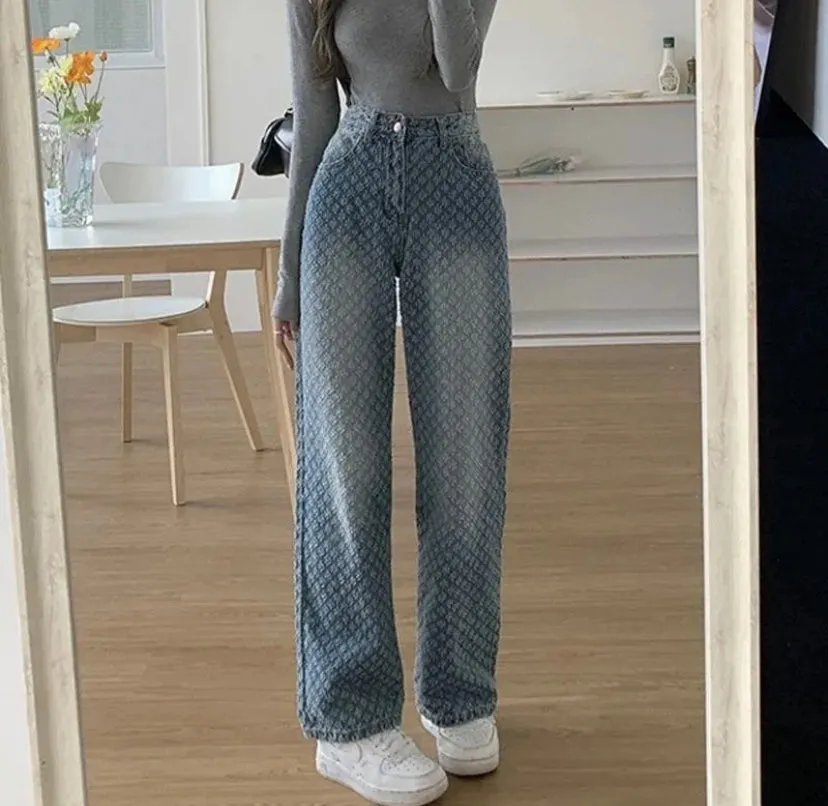 Frayed Denim Jeans