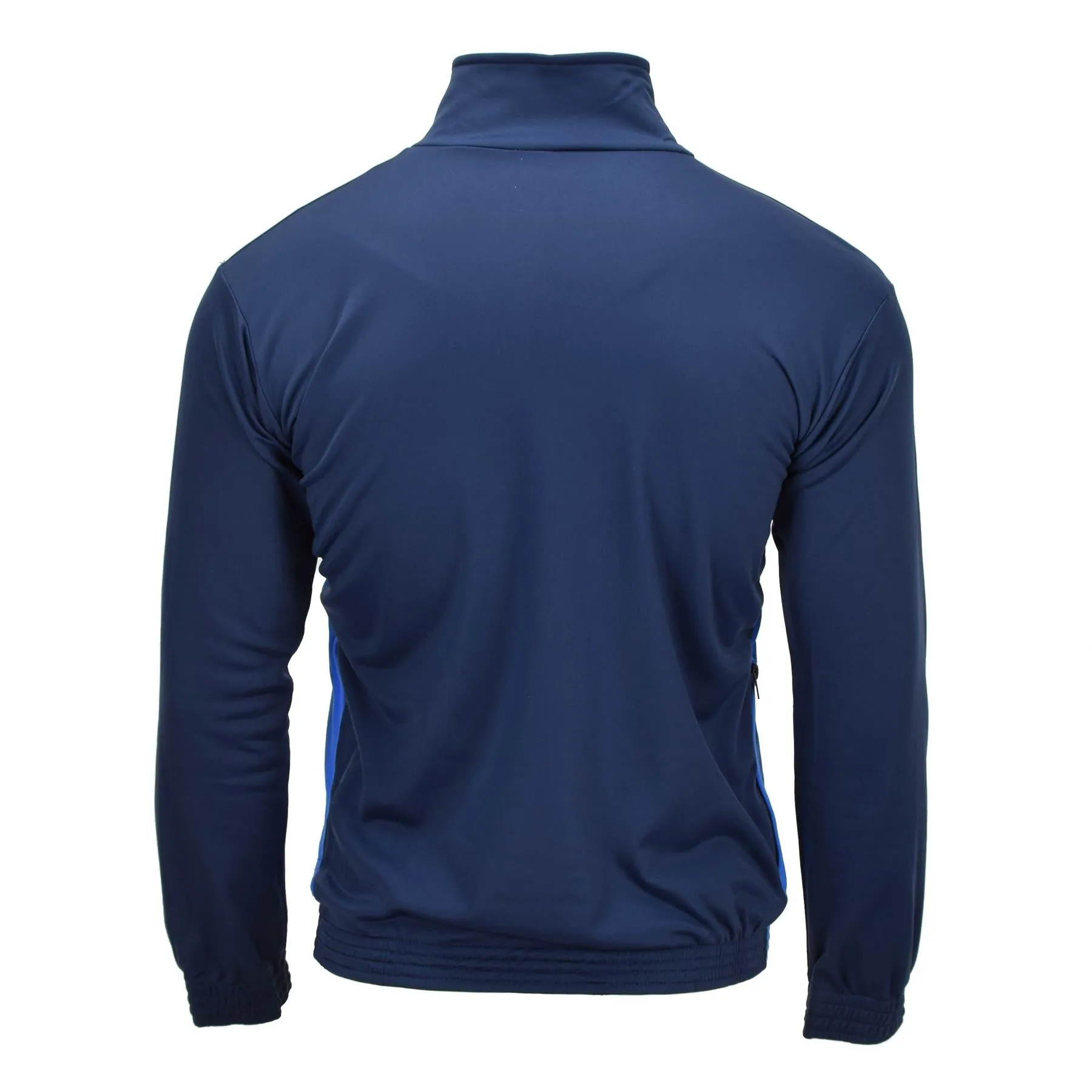 Genuine Italian Military Full Zip Gym Jacket Esercito Emblem Stylish Blue