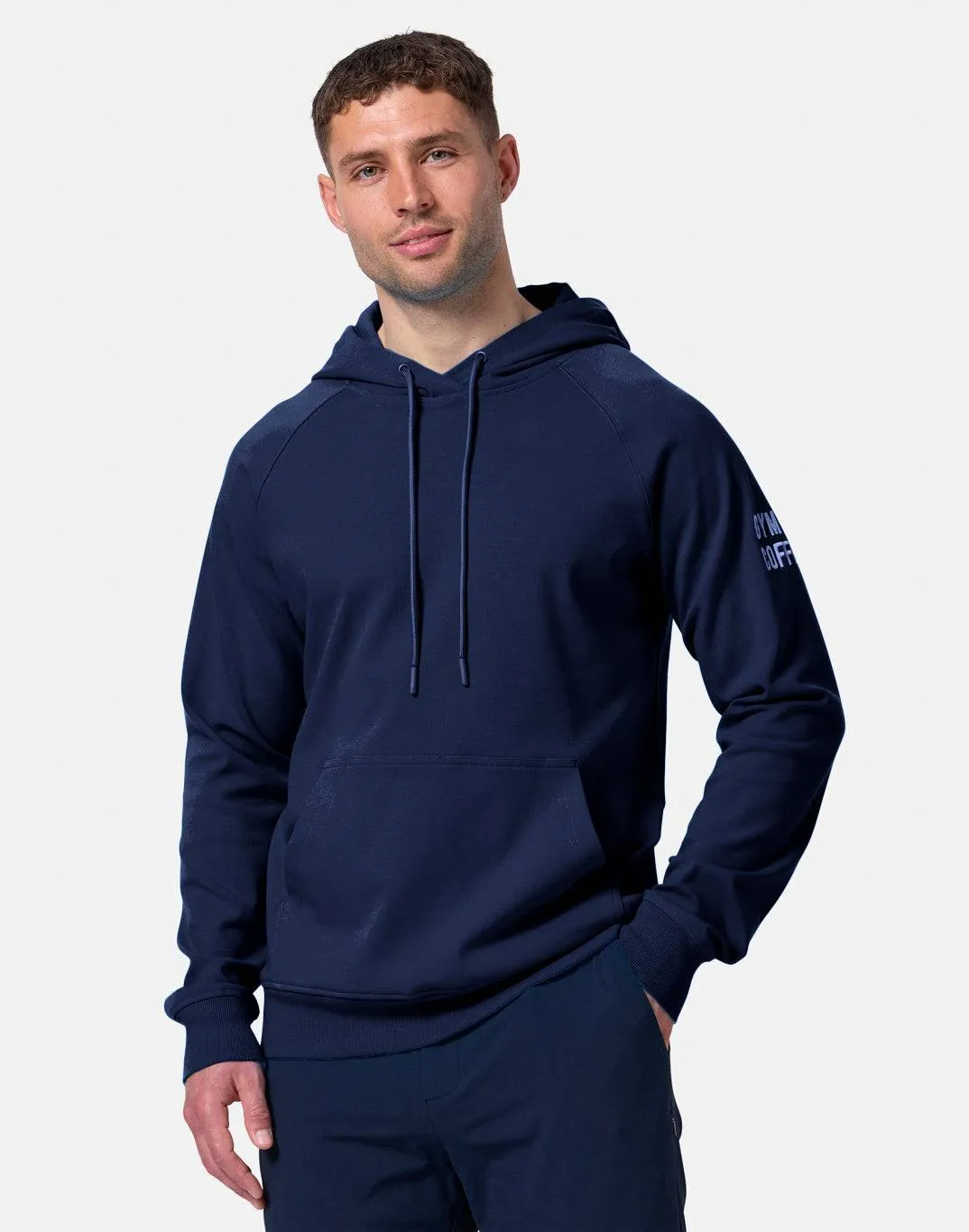 Gym Coffee Chill Hoodie (Mens) - Obsidian