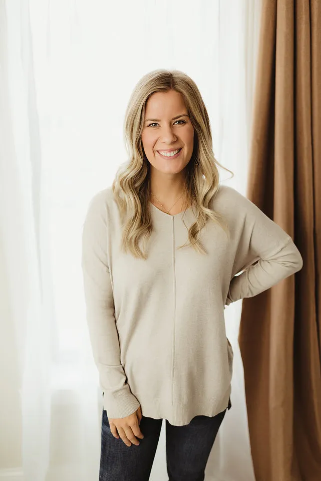 Hi-Low Sweater