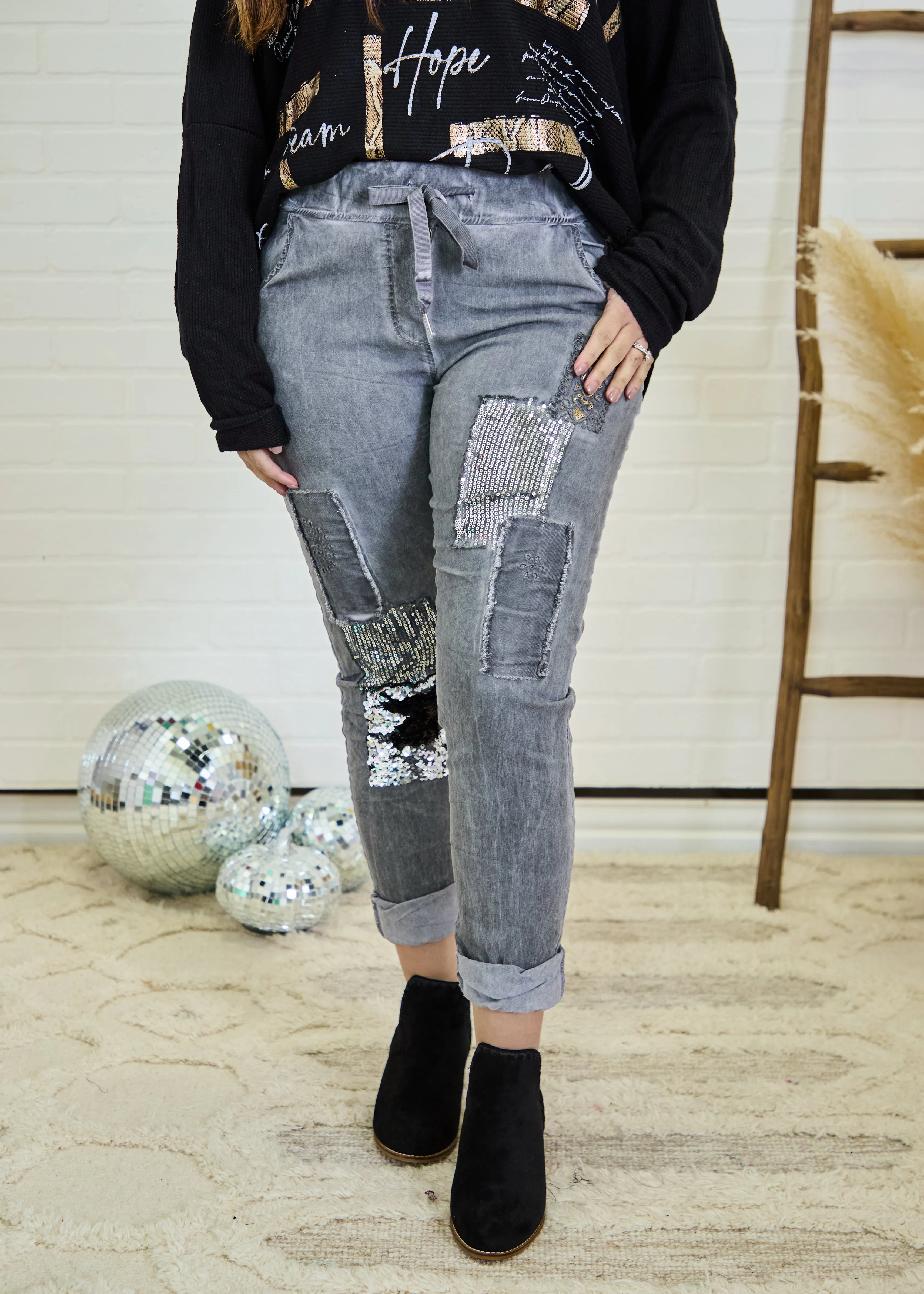 Indie Euro Stretch Pants - Grey