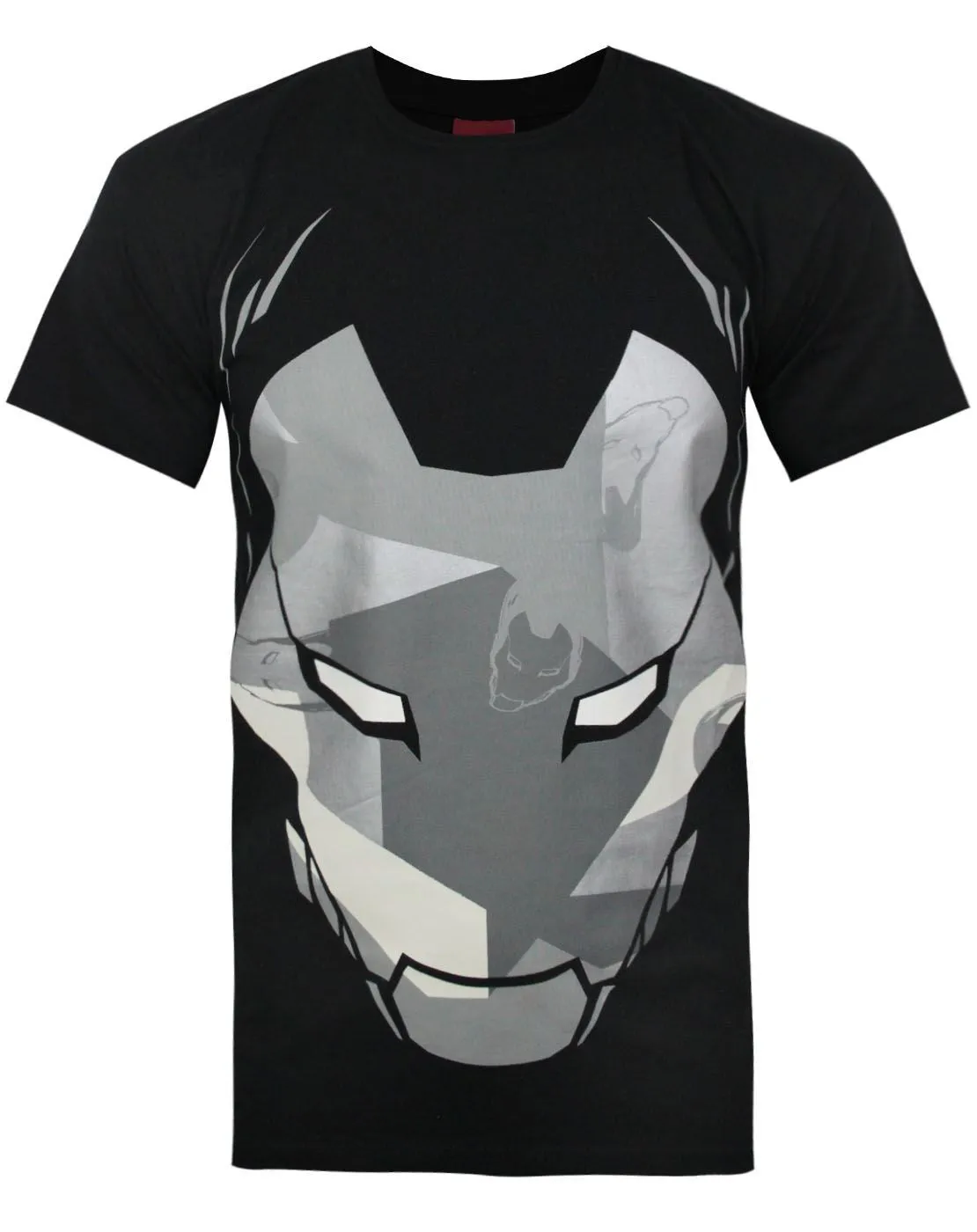 Iron Man Men's Black T-Shirt Marvel Superhero Tee