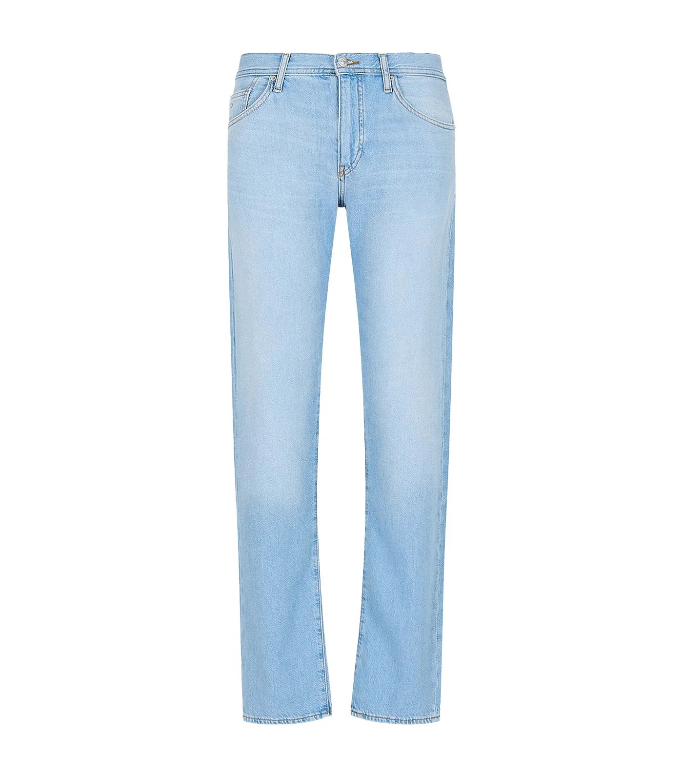 J13 Straight Fit Cotton Linen Denim Jeans