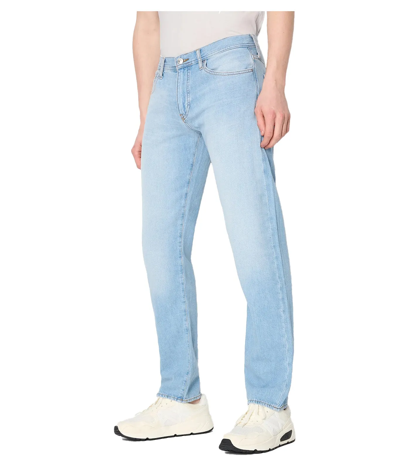J13 Straight Fit Cotton Linen Denim Jeans