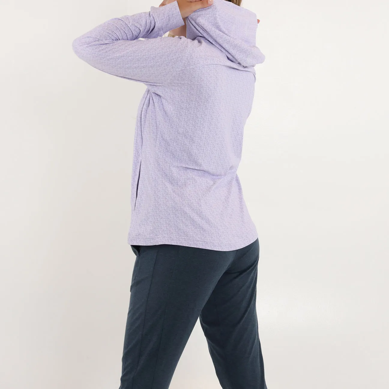 Ladies Talbot Island Hoodie - Lavender