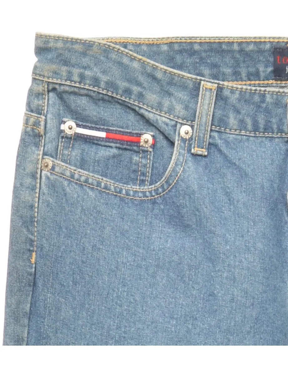 Light Wash Straight-Fit Jeans - W32 L32