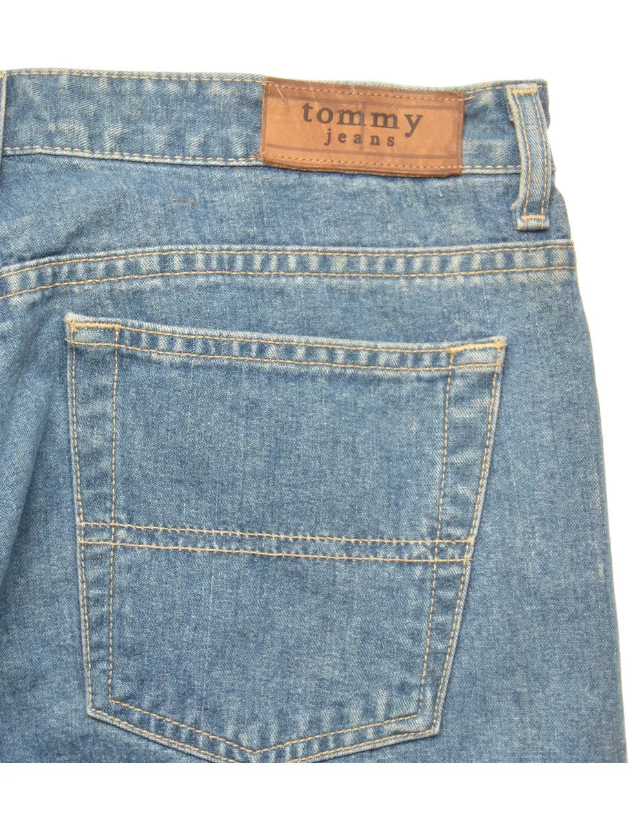 Light Wash Straight-Fit Jeans - W32 L32