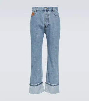 Loewe straight fit jeans, blue