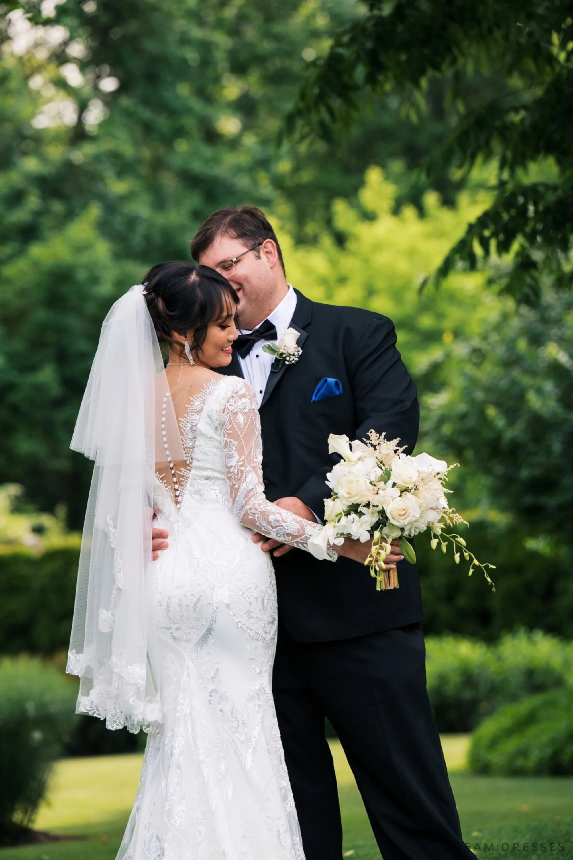 Long Sleeves Sheath Wedding Dress (#DOROTEA)